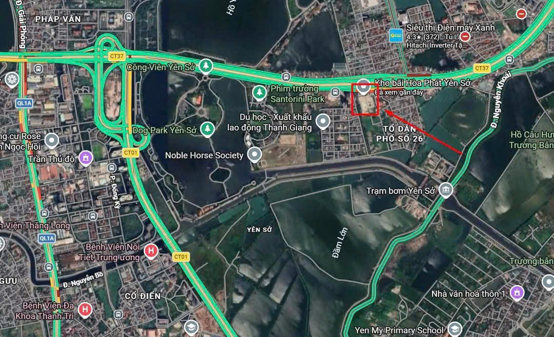 Vị trí Mandarin Garden 3 trên Google Maps